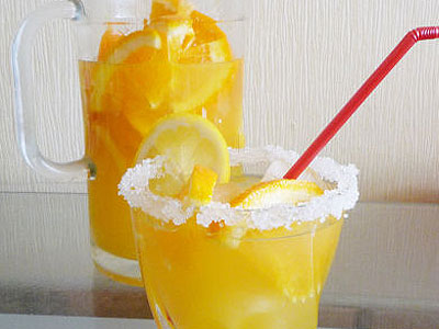 Апельсиновый лимонад/ Безалкогольный крюшон